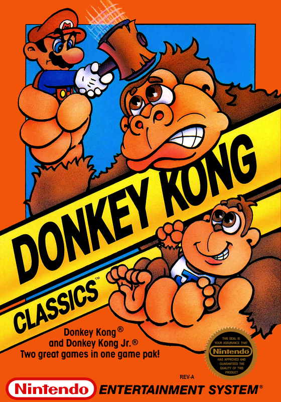 Donkey Kong Box Art